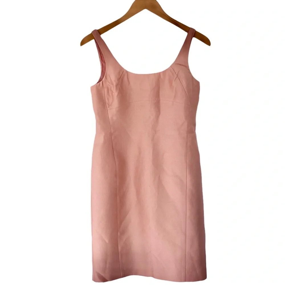 Talbots Silk Blend Sheath Dress NWT Blush Pink Wedding Guest Classic | 6P